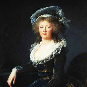 Portrait of , Later Empress of Austria by Marie Louise Elisabeth Vigee-Lebrun 1790