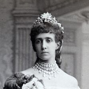 Ausschnitt der Fotografie von Maria Theresia (1855-1944) aus dem Studio Adèle. Undatiert.