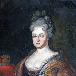 Portrait von Kaiserin Amalia Wilhelmina von Braunschweig