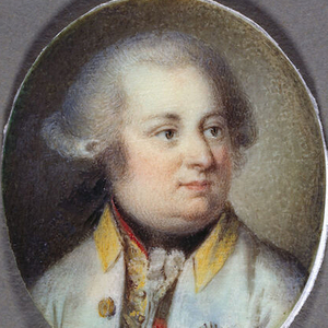 Gemälde von Ferdinand Karl Anton (1754-1806) von einem unbekannten Künstler. Undatiert.
