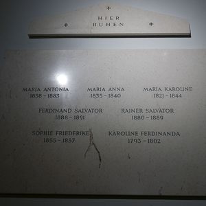 Foto Gedenktafel Karoline Ferdinanda