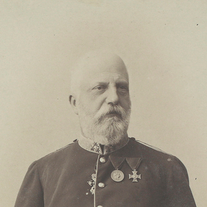 Ausschnitt der Fotografie von Ferdinand IV. Salvator (1835-1908) von Charles Scolik. Um 1900.