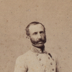 Ausschnitt der Fotografie von Karl Ferdinand (1818-1874) von Ludwig Angerer. Um 1860.
