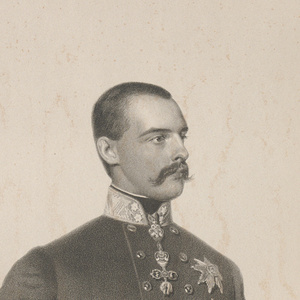 Ausschnitt einer Grafik von Leopold (1823-1898) von Eduard Kaiser. Datiert 1857.