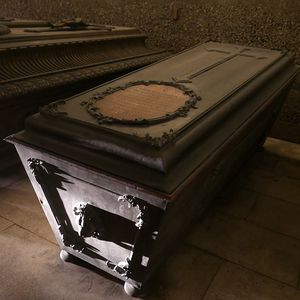 Photograph of the sarcophagus of Charles Louis of Austria-Teschen, Archduke (1771–1847).