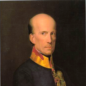 Ausschnitt des Gemäldes von Johann (1782-1859) von Leopold Kupelwieser. Datiert 1840.