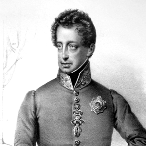 Portrait-Litographie von Erzherzog Ludwig Joseph