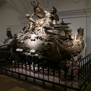 Foto des Sarkophags des Kaiser Karl VI. (1685-1740).